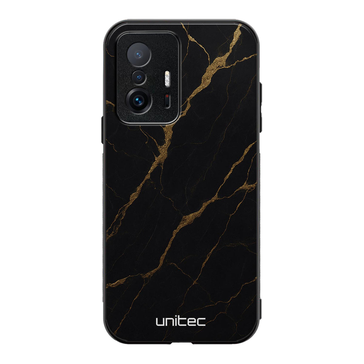 Xiaomi 11T Pro Suojakuoret Marmori – Midnight Gold