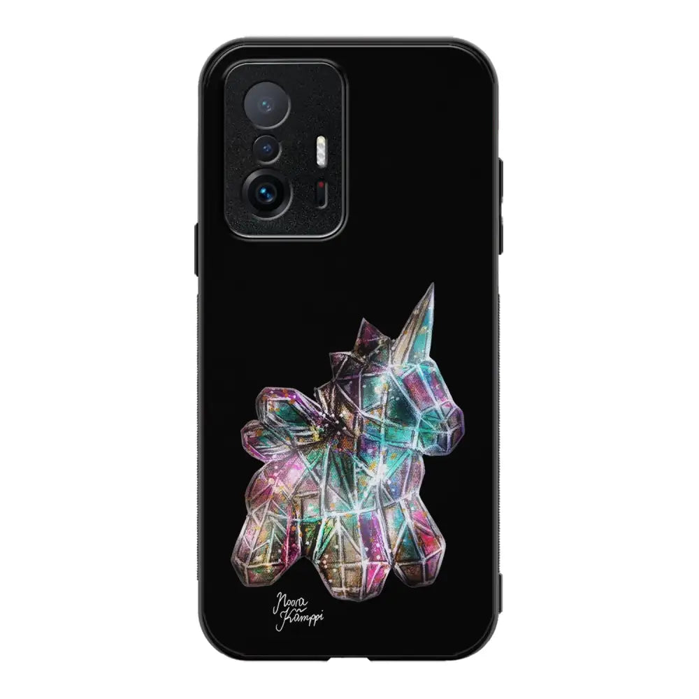 Xiaomi 11T Pro unicorn suojakuoret - Musta - Noora Kämppi - Ei