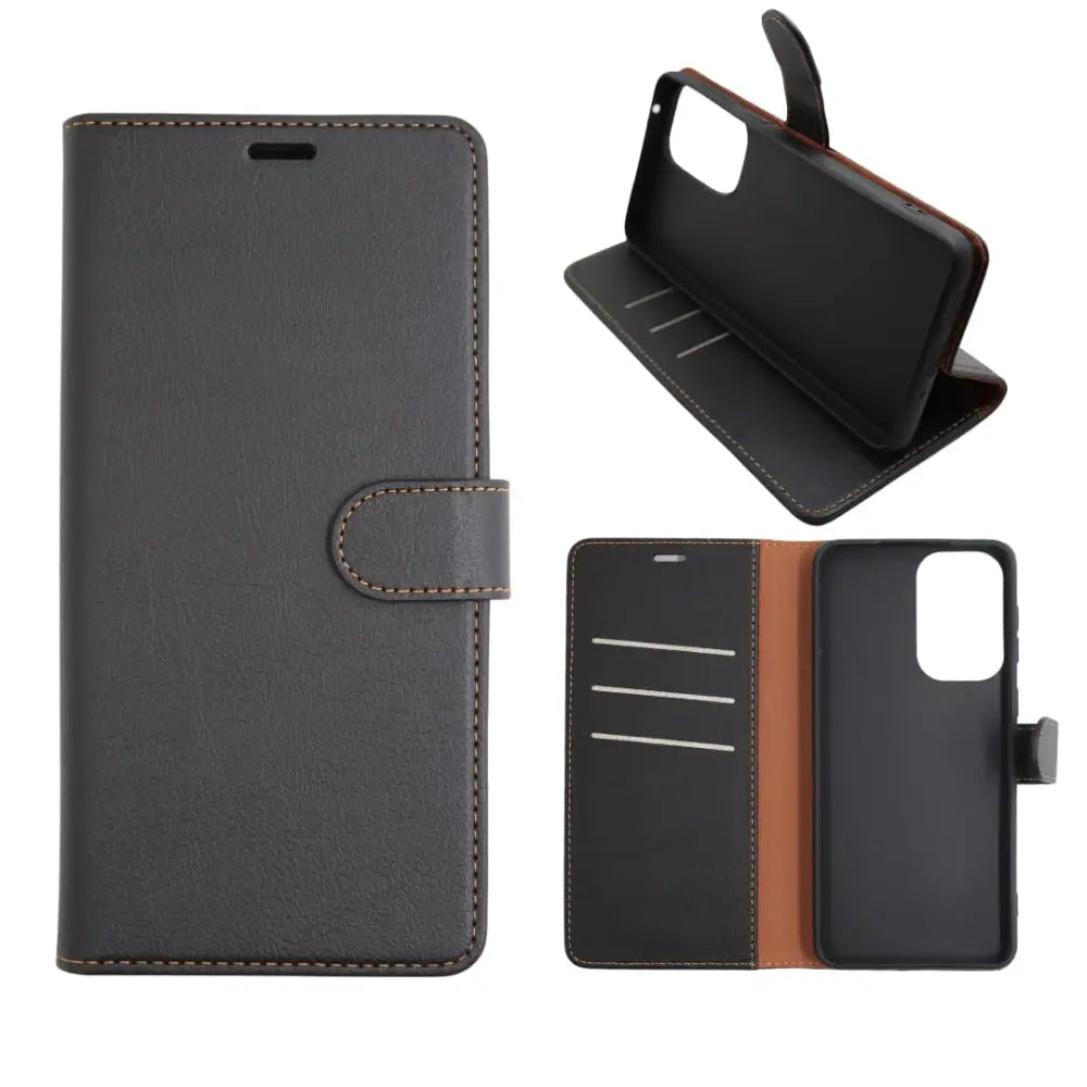 Xiaomi 13 Lite Lompakko Suojakuori - Musta