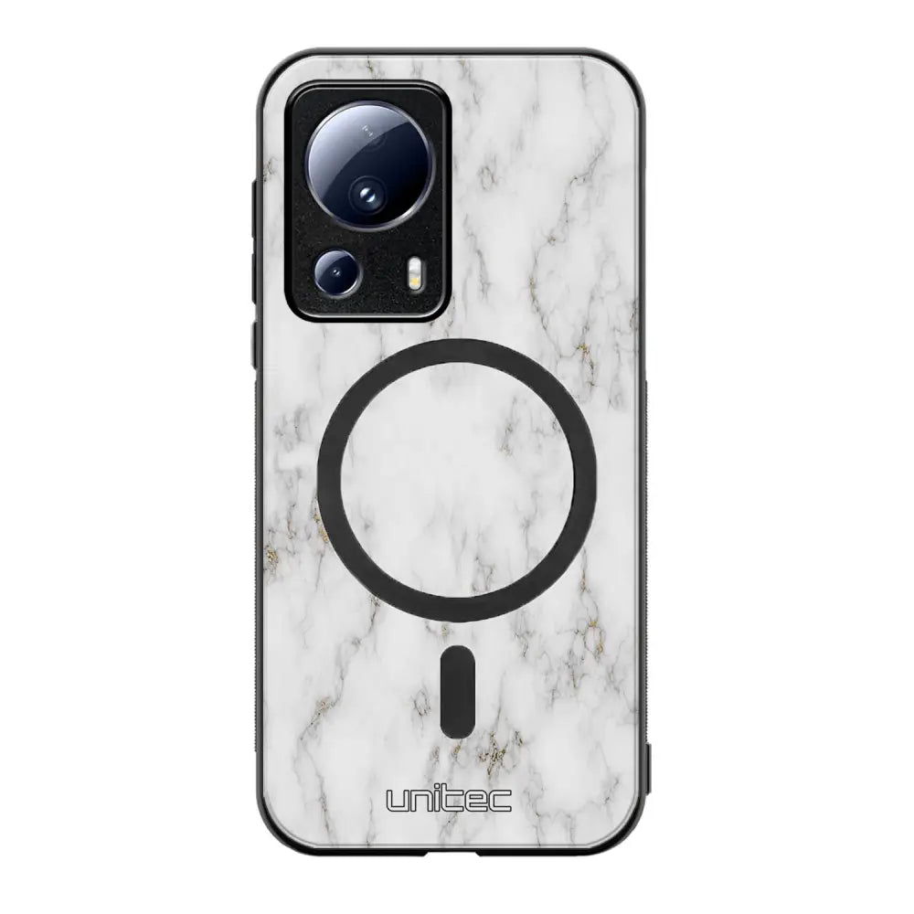 Xiaomi 13 Lite marmori suojakuoret - White Marble