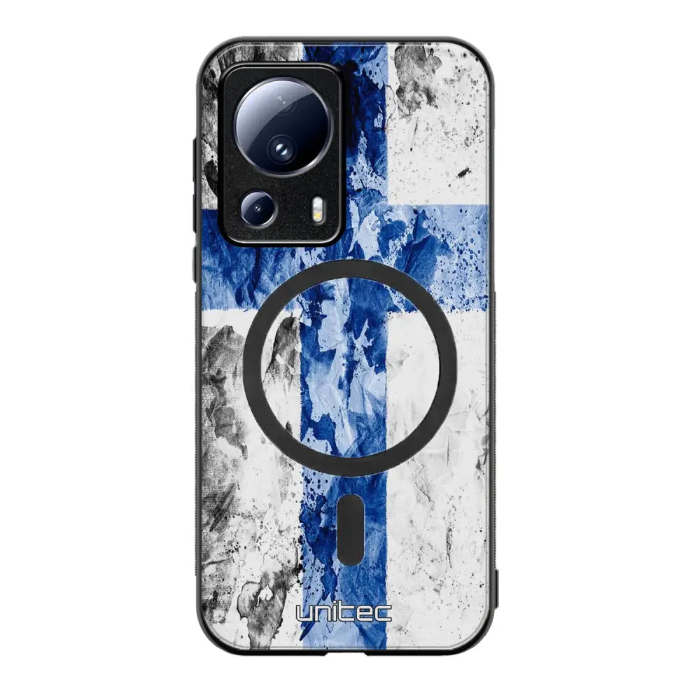 Xiaomi 13 Lite suojakuoret - Painted Finnish Flag