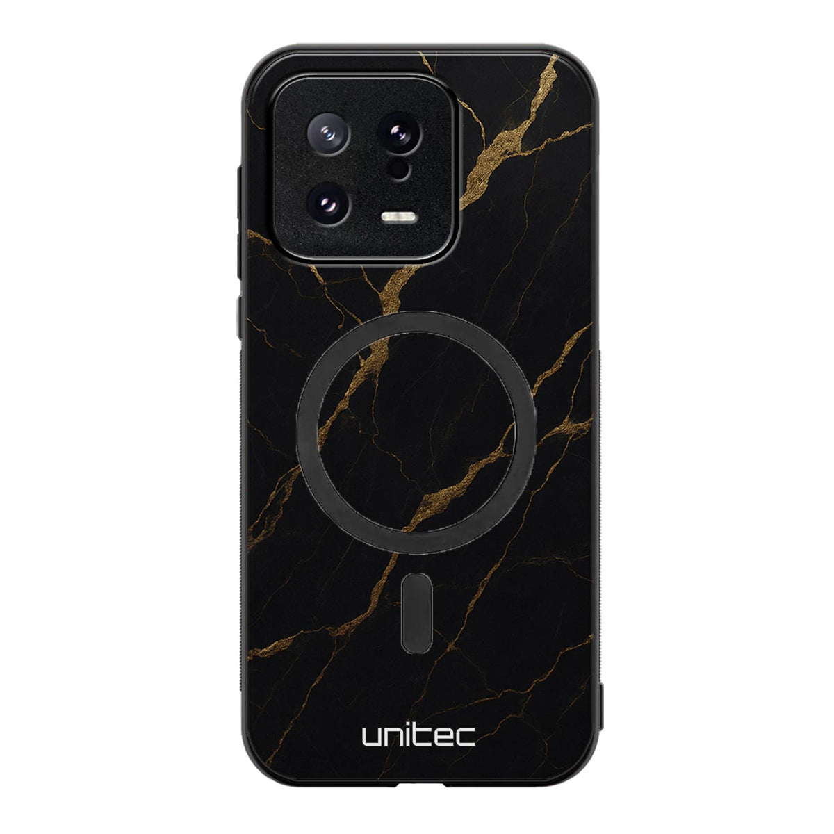 Xiaomi 13 Suojakuoret Marmori – Midnight Gold