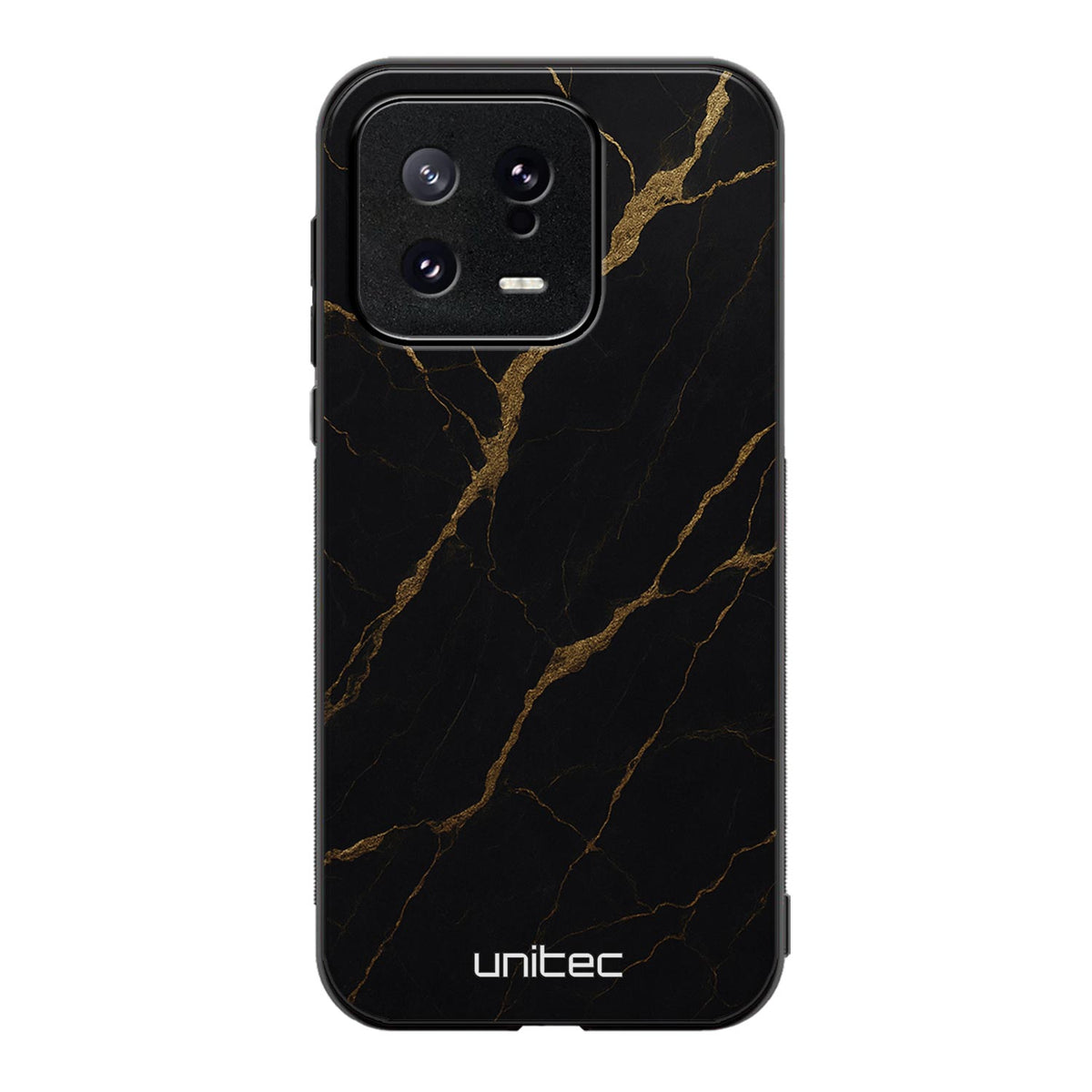 Xiaomi 13 Suojakuoret Marmori – Midnight Gold