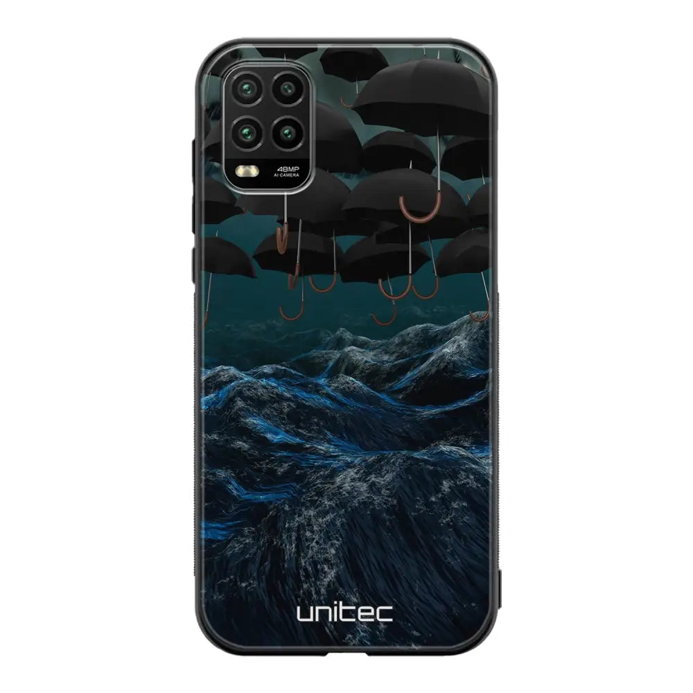 Xiaomi Mi 10 Lite suojakuoret - Umbrella Storm - Ei