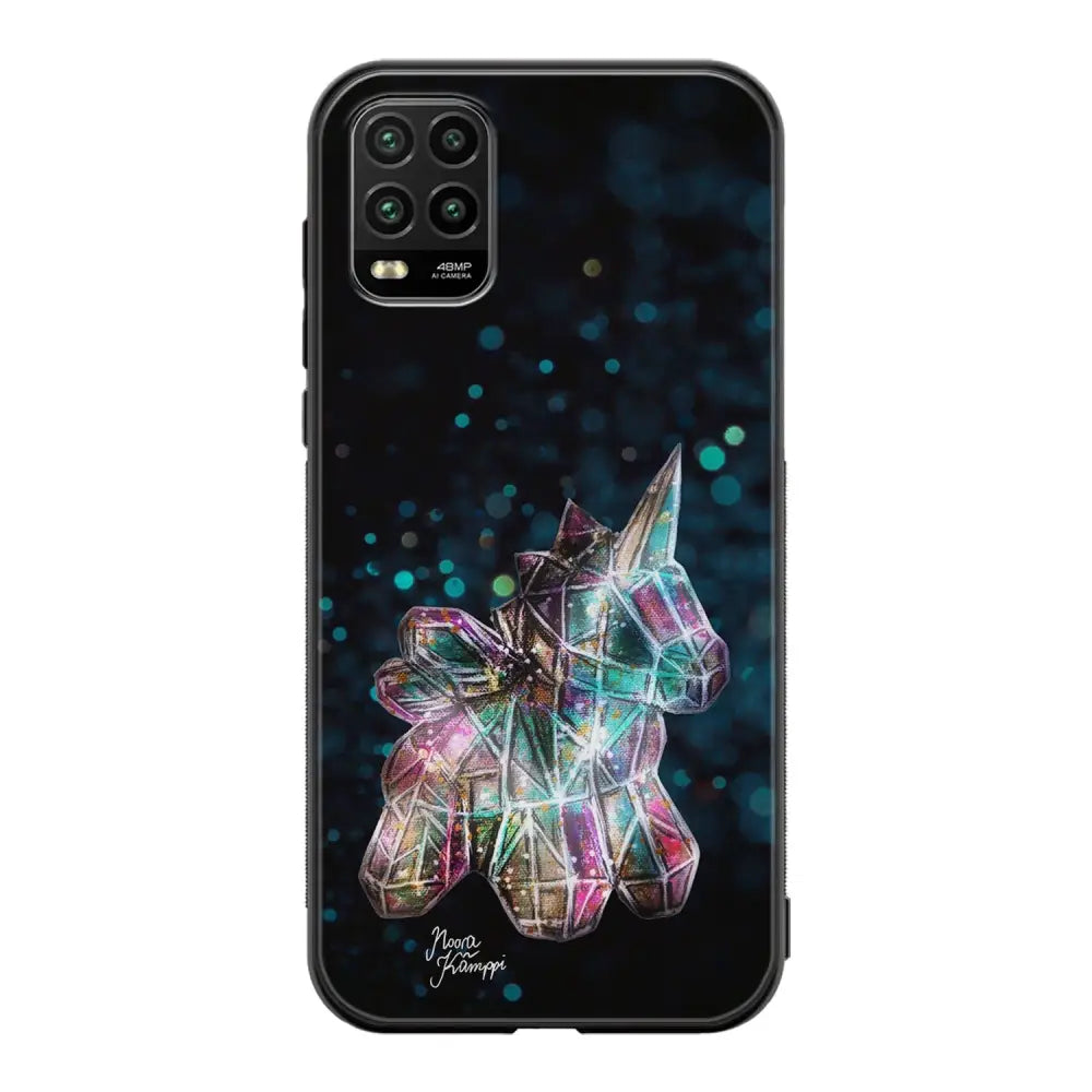 Xiaomi Mi 10 Lite unicorn suojakuoret - Sininen - Noora Kämppi - Ei
