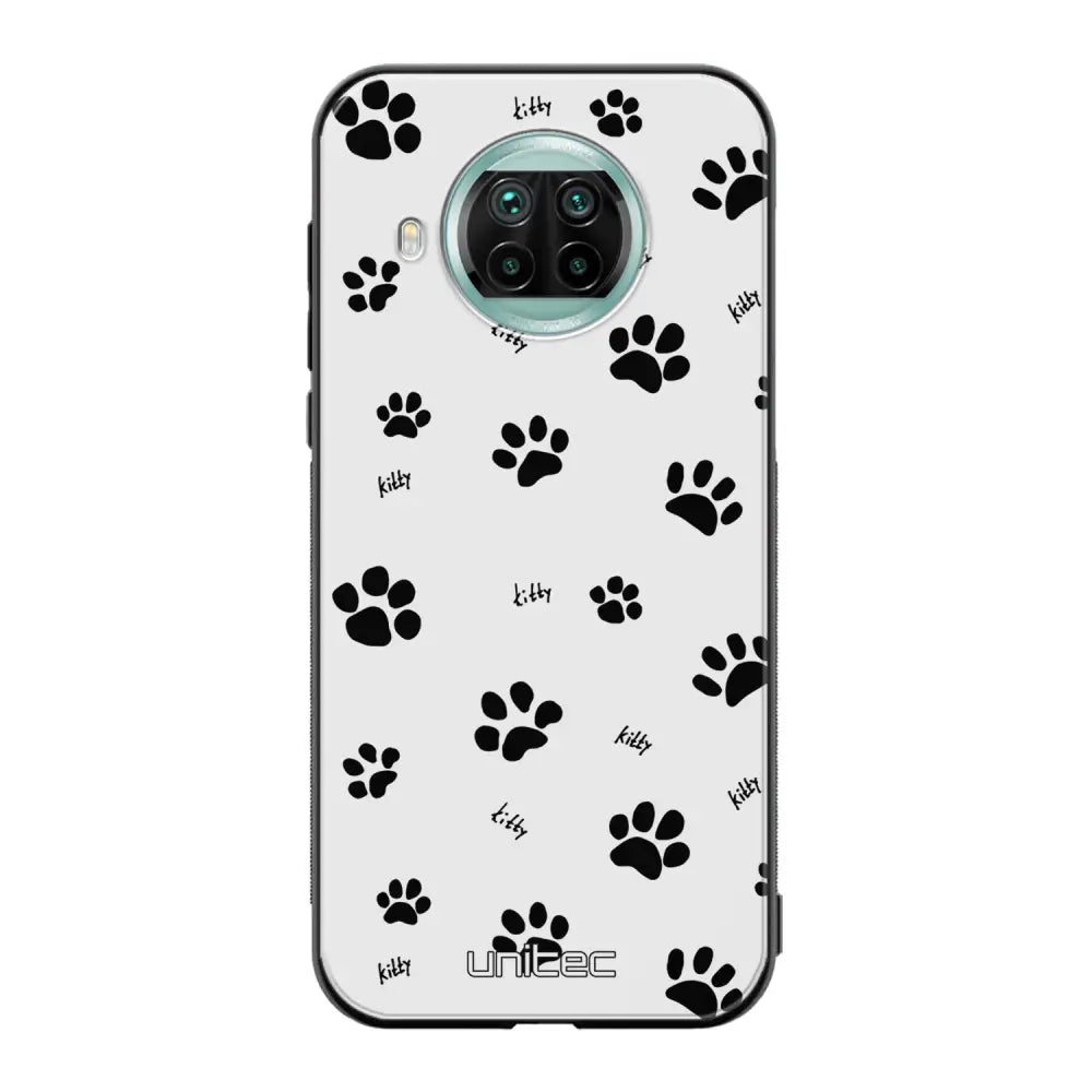 Xiaomi Mi 10T Lite kissa suojakuoret - Cat Paws - Ei