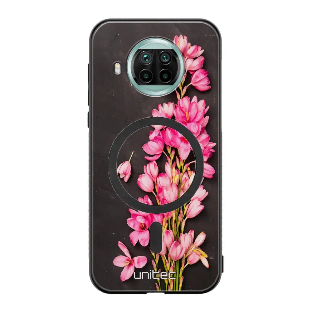 Xiaomi Mi 10T Lite kukka suojakuoret - Pink Flowers