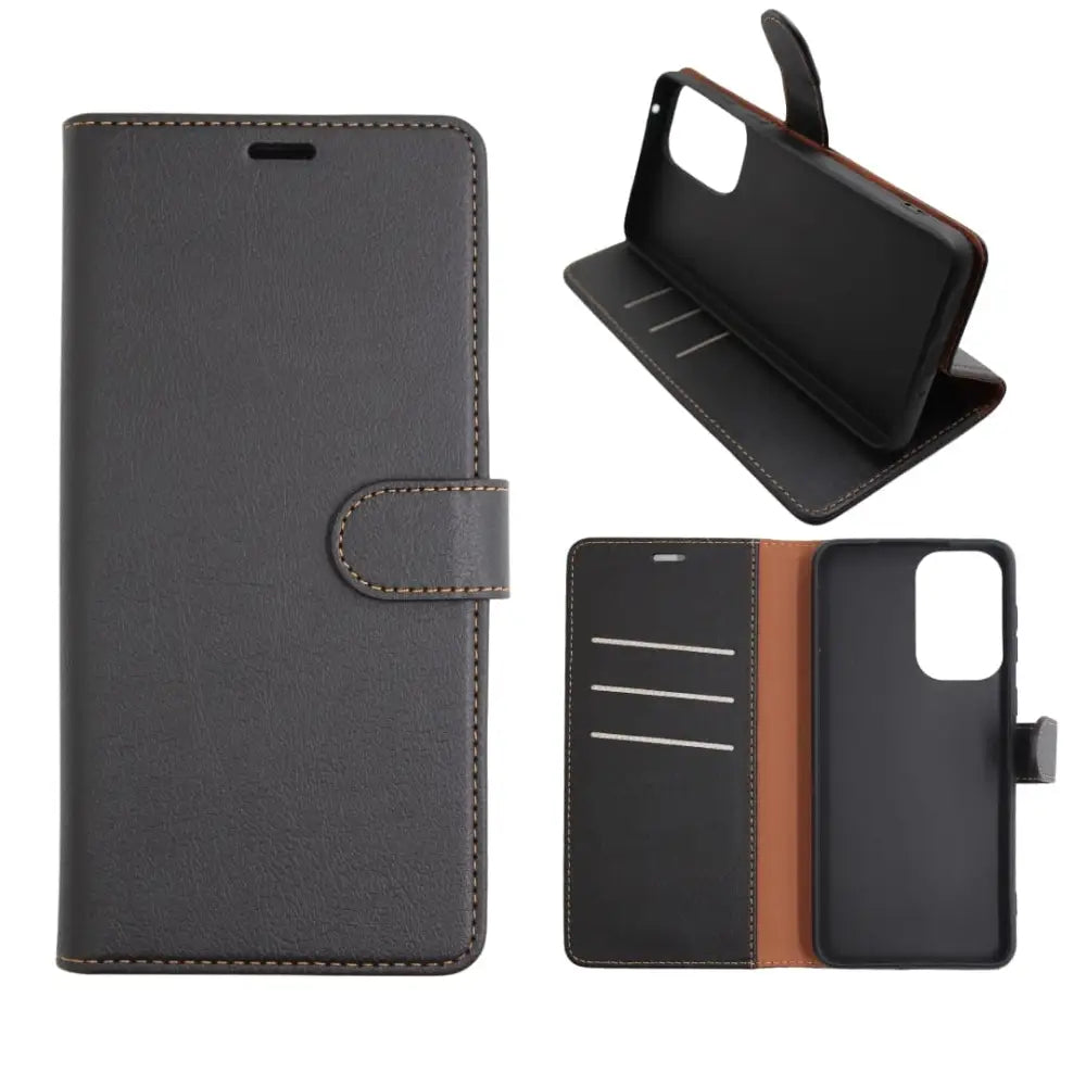 Xiaomi Mi 10T Lite Lompakko Suojakotelo Musta