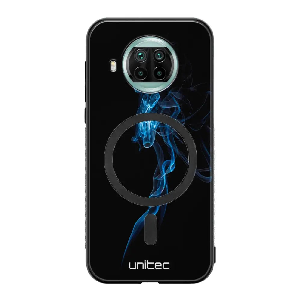 Xiaomi Mi 10T Lite suojakuoret - Blue Smoke On Black