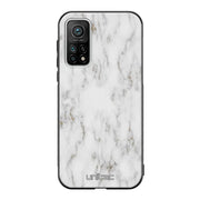 Xiaomi Mi 10T Pro marmori suojakuoret - White Marble - Ei