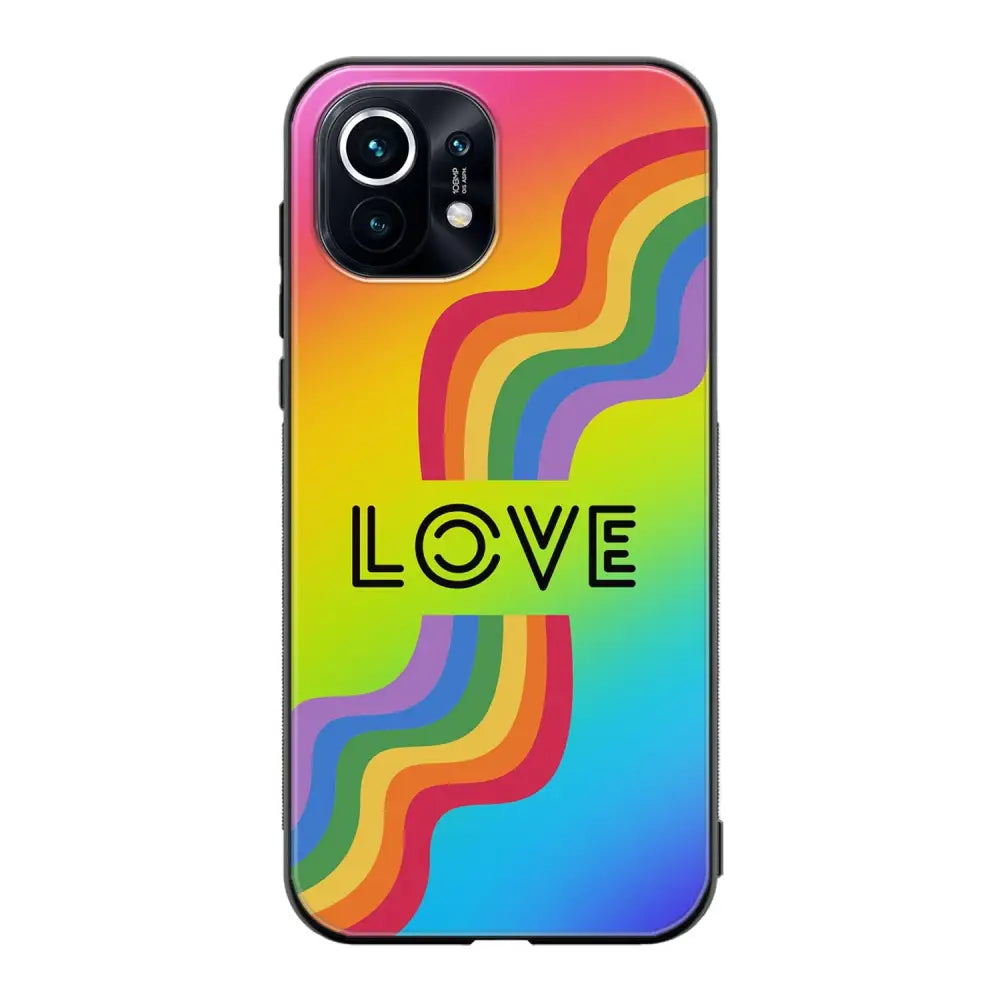 Xiaomi Mi 11 pride suojakuoret - Love - Ei