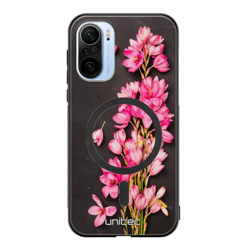 Xiaomi Mi 11i kukka suojakuoret - Pink Flowers
