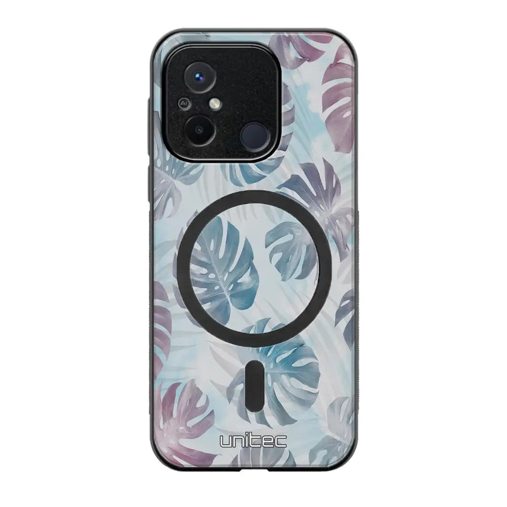 Xiaomi Redmi 12C kukka suojakuoret - Monstera Texture