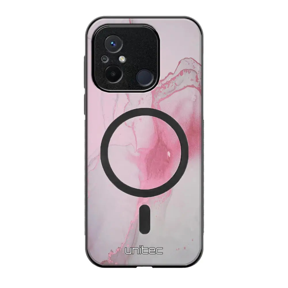Xiaomi Redmi 12C marmori suojakuoret - Pink Pok Rie