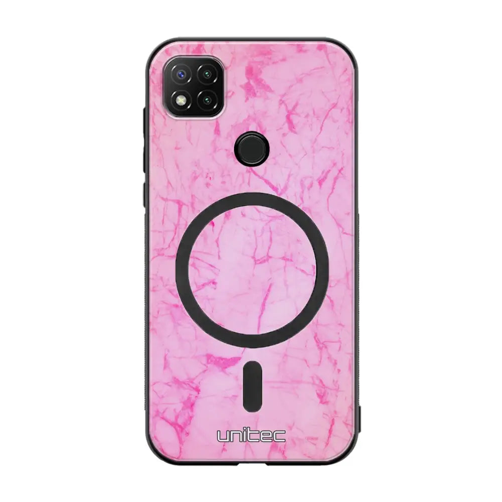 Xiaomi Redmi 9C marmori suojakuoret - Light Pink Marble