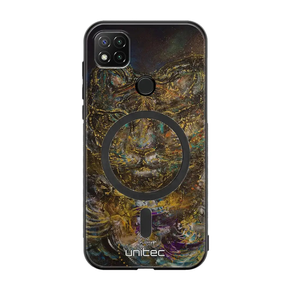 Xiaomi Redmi 9C NFC animal kingdom suojakuoret - Fearless - Noora Kämppi