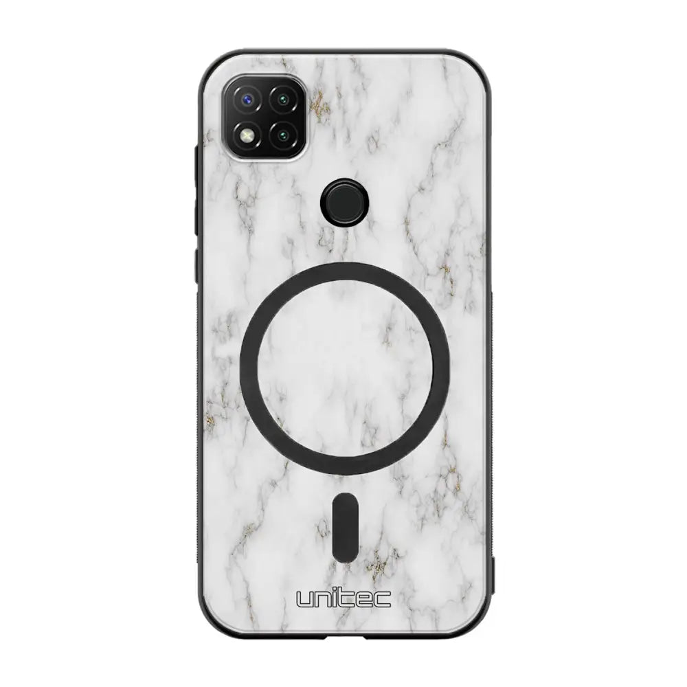 Xiaomi Redmi 9C NFC marmori suojakuoret - White Marble
