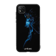 Xiaomi Redmi 9C NFC suojakuoret - Blue Smoke On Black - Ei