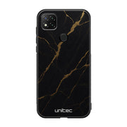 Xiaomi Redmi 9C NFC Suojakuoret Marmori – Midnight Gold