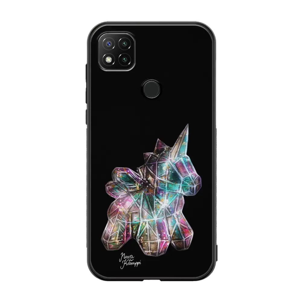 Xiaomi Redmi 9C NFC unicorn suojakuoret - Musta - Noora Kämppi - Ei