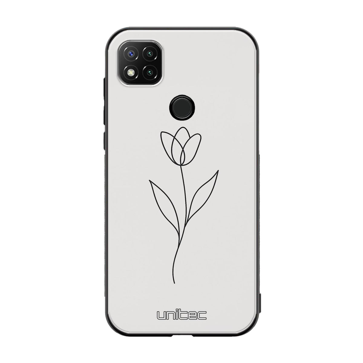 Xiaomi Redmi 9C Suojakuoret Minimalistic – Elegant Tulip