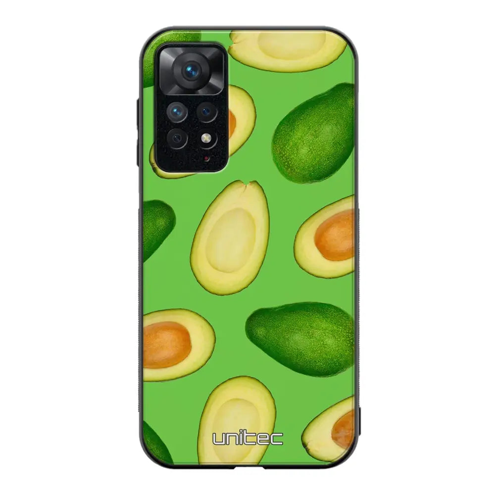 Xiaomi Redmi Note 11 hedelmä suojakuoret - Avocados - Ei