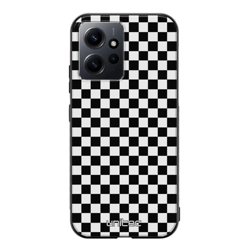 Xiaomi Redmi Note 12 4G suojakuoret - Black And White - Ei
