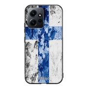 Xiaomi Redmi Note 12 4G suojakuoret - Painted Finnish Flag - Ei