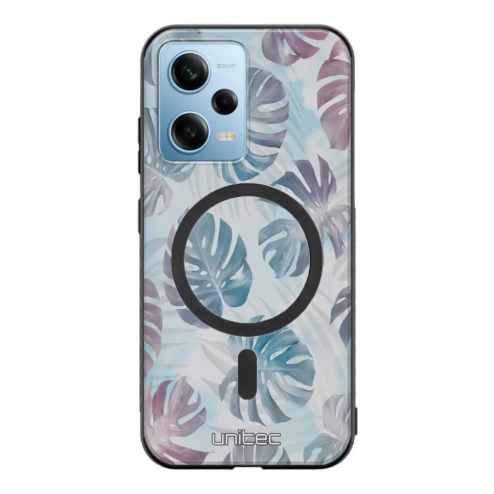 Xiaomi Redmi Note 12 Pro kukka suojakuoret - Monstera Texture