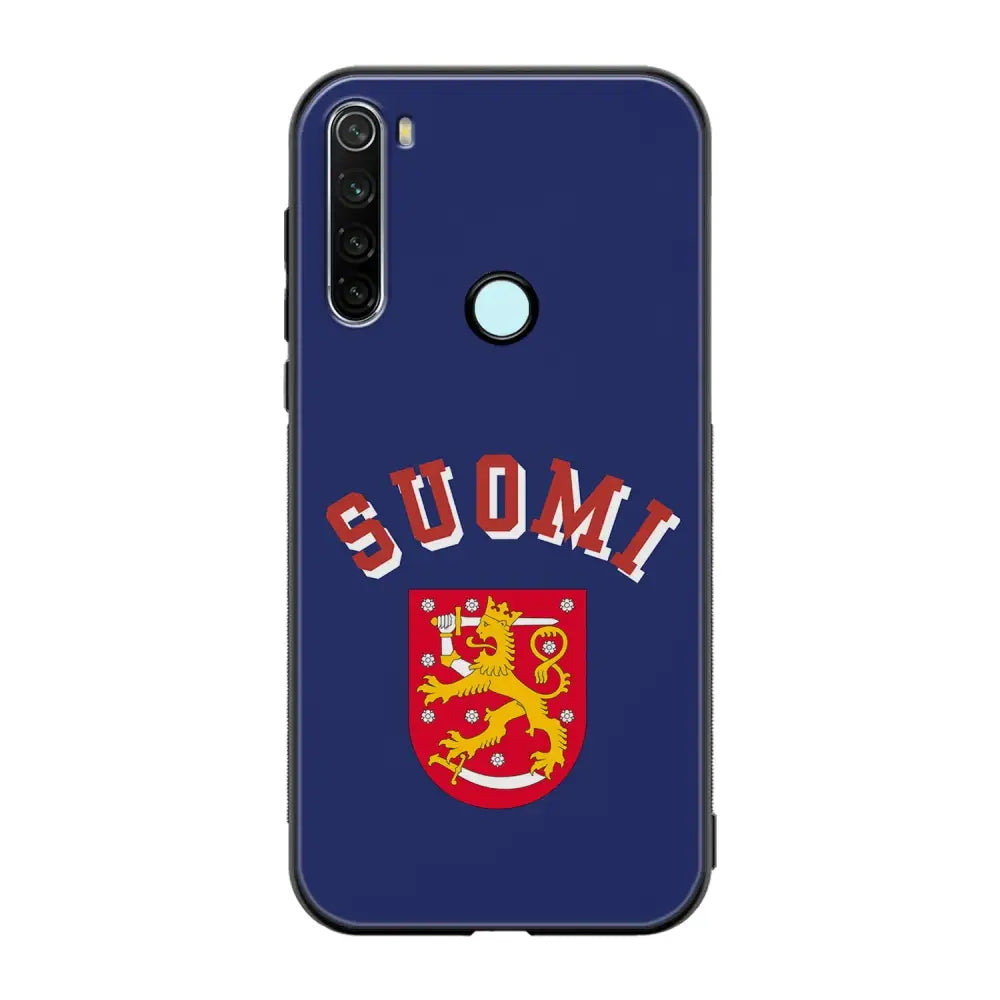 Xiaomi Redmi Note 8T jääkiekko suojakuoret - Leijonat Suomi - Ei