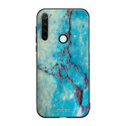 Xiaomi Redmi Note 8T marmori suojakuoret - Turquoise Marble - Ei