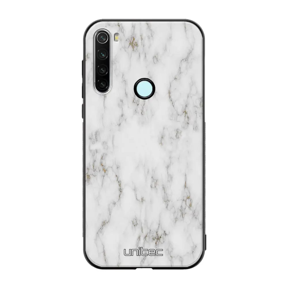 Xiaomi Redmi Note 8T marmori suojakuoret - White Marble - Ei