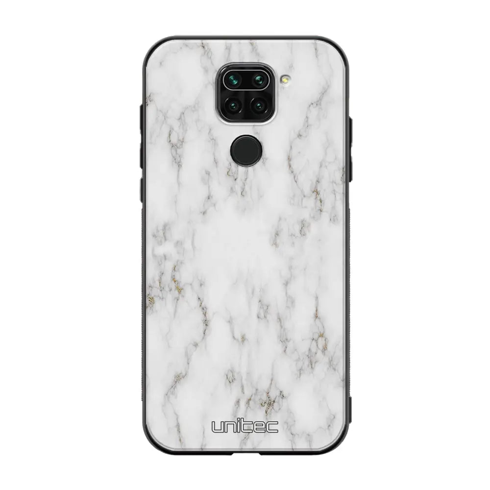 Xiaomi Redmi Note 9 marmori suojakuoret - White Marble - Ei