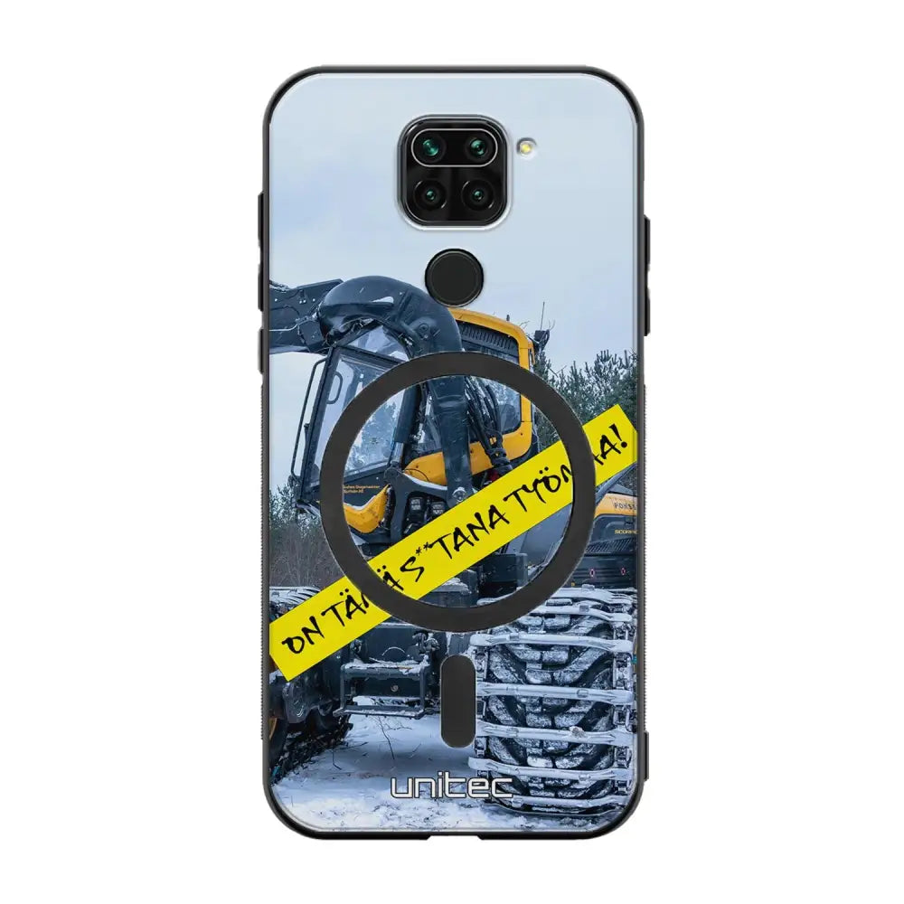 Xiaomi Redmi Note 9 meemi suojakuoret - Työmaa