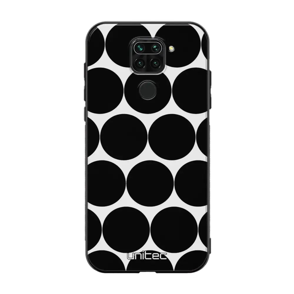 Xiaomi Redmi Note 9 pallo suojakuoret - Musta Pallo - Ei