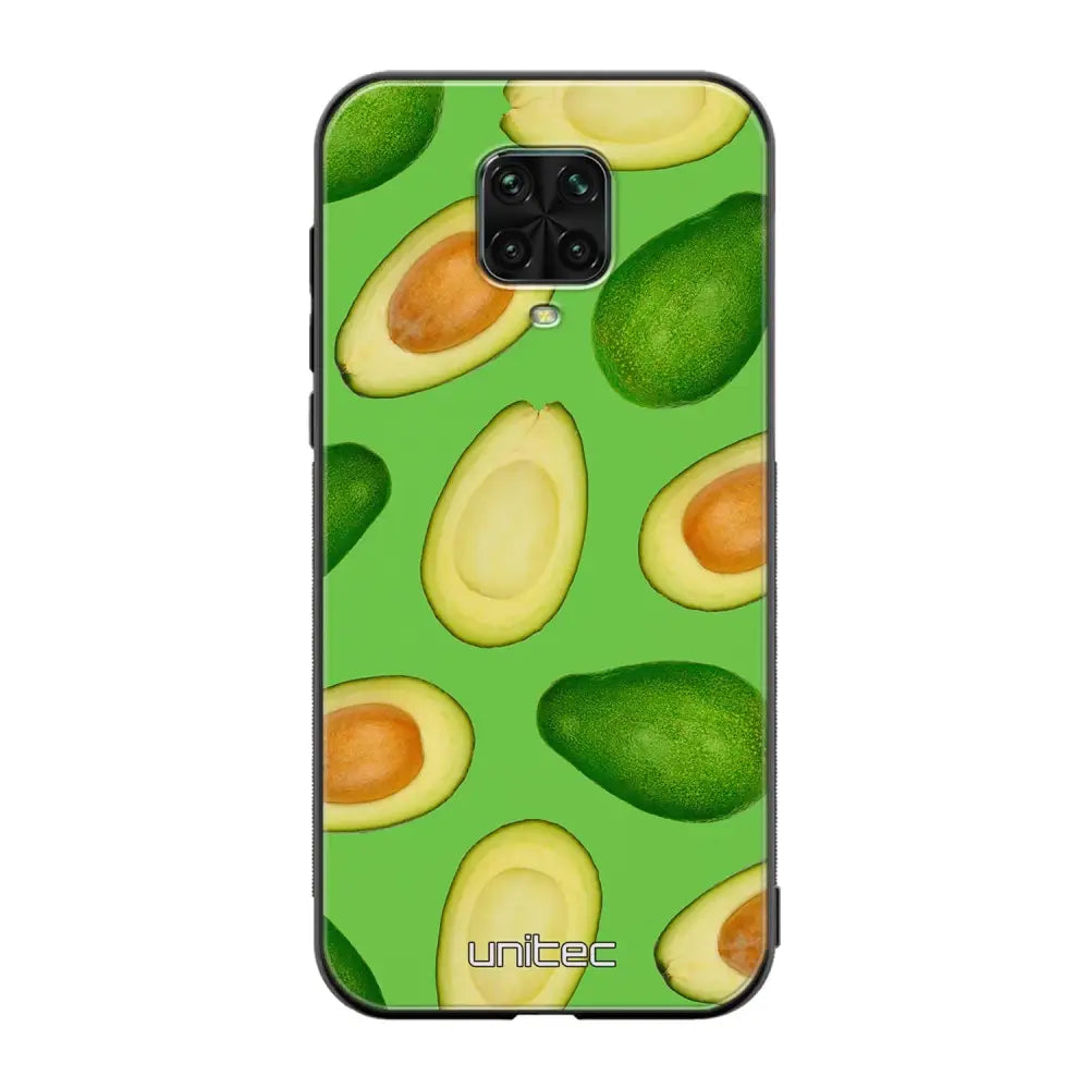 Xiaomi Redmi Note 9 Pro hedelmä suojakuoret - Avocados - Ei