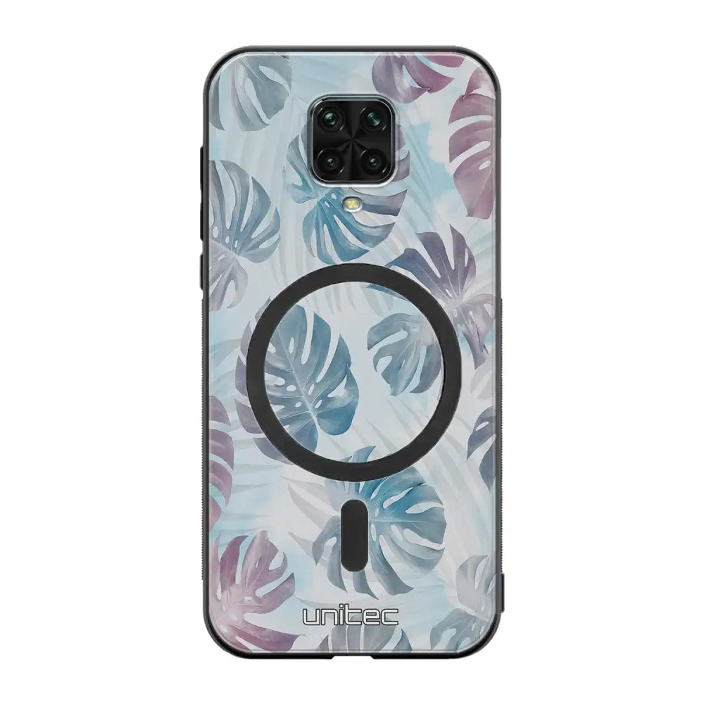 Xiaomi Redmi Note 9 Pro kukka suojakuoret - Monstera Texture