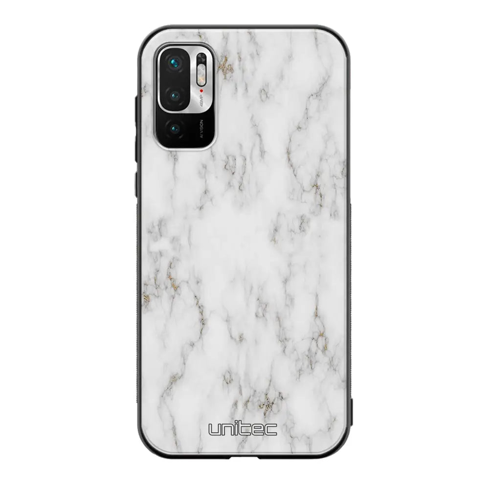 Xiaomi Redmi Note 9 Pro marmori suojakuoret - White Marble - Ei