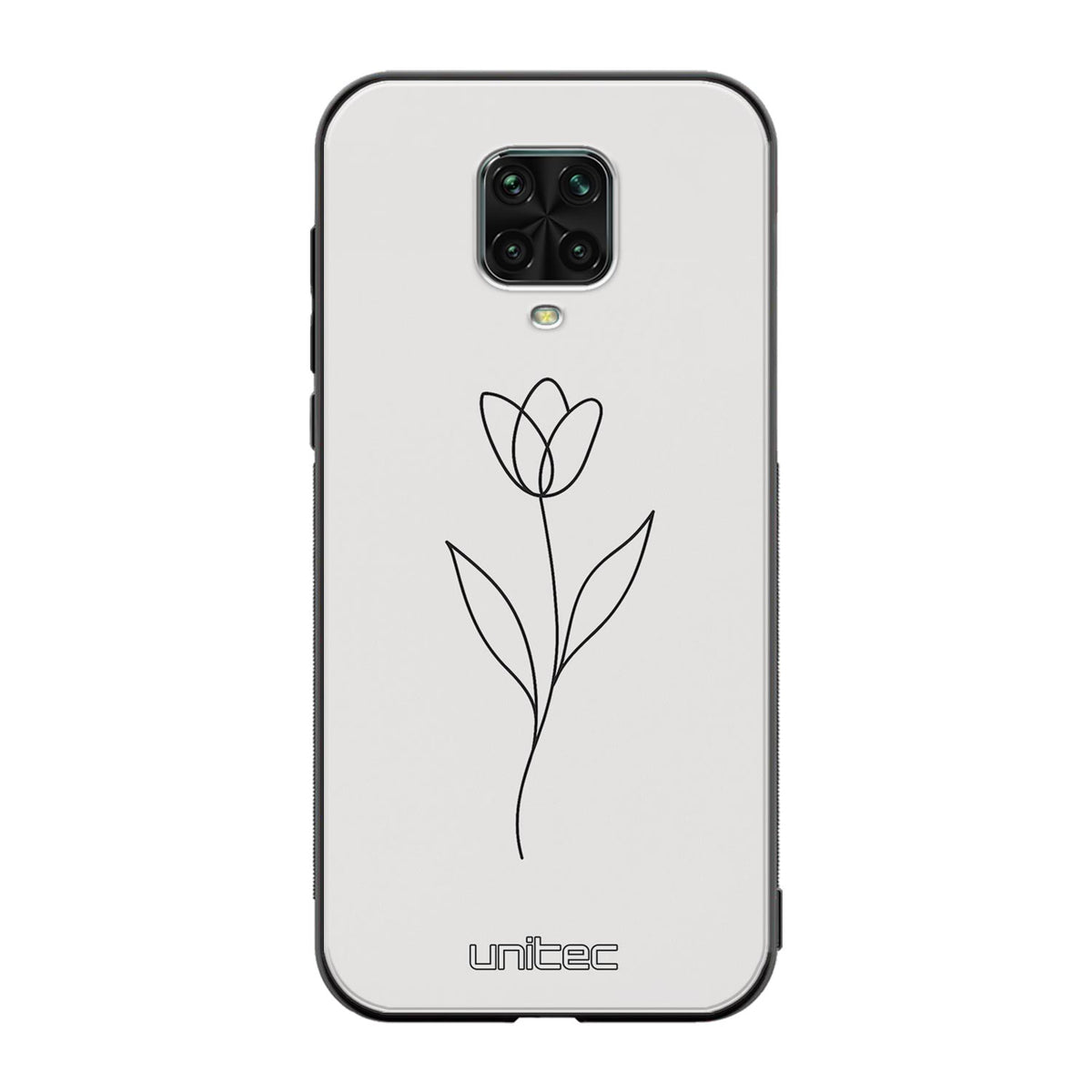 Xiaomi Redmi Note 9 Pro Suojakuoret Minimalistic – Elegant Tulip