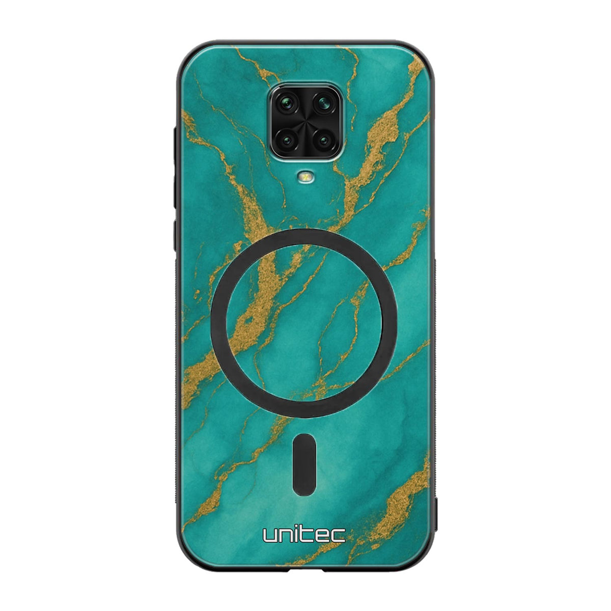 Xiaomi Redmi Note 9 Pro Suojakuoret Marmori – Turquoise Gold