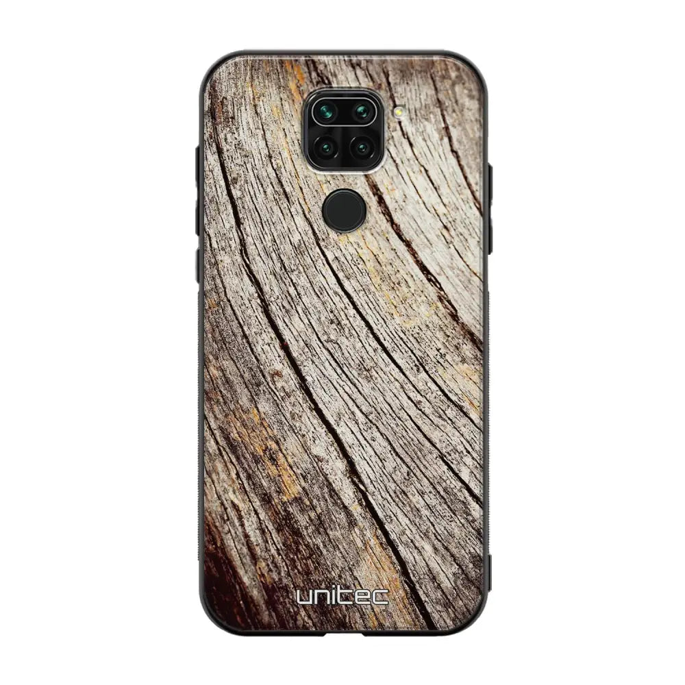 Xiaomi Redmi Note 9 suojakuoret - Wooden Stump - Ei