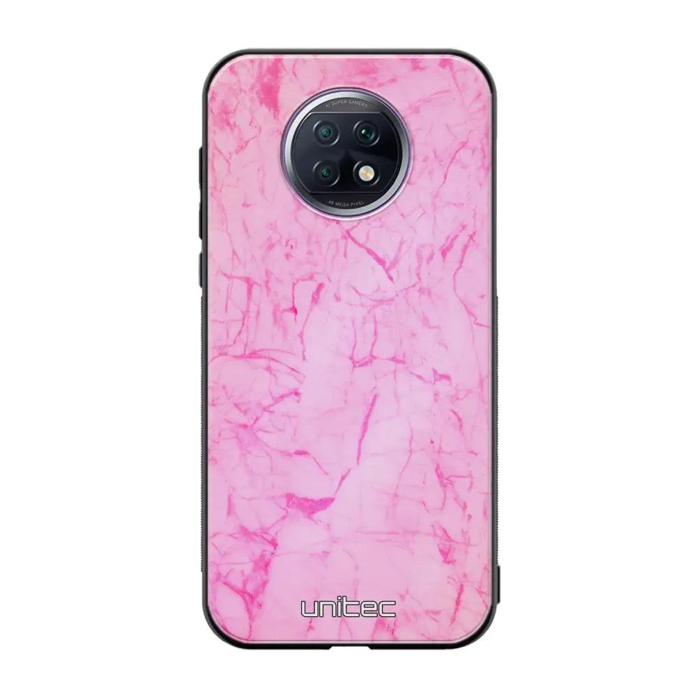 Xiaomi Redmi Note 9T marmori suojakuoret - Light Pink Marble - Ei