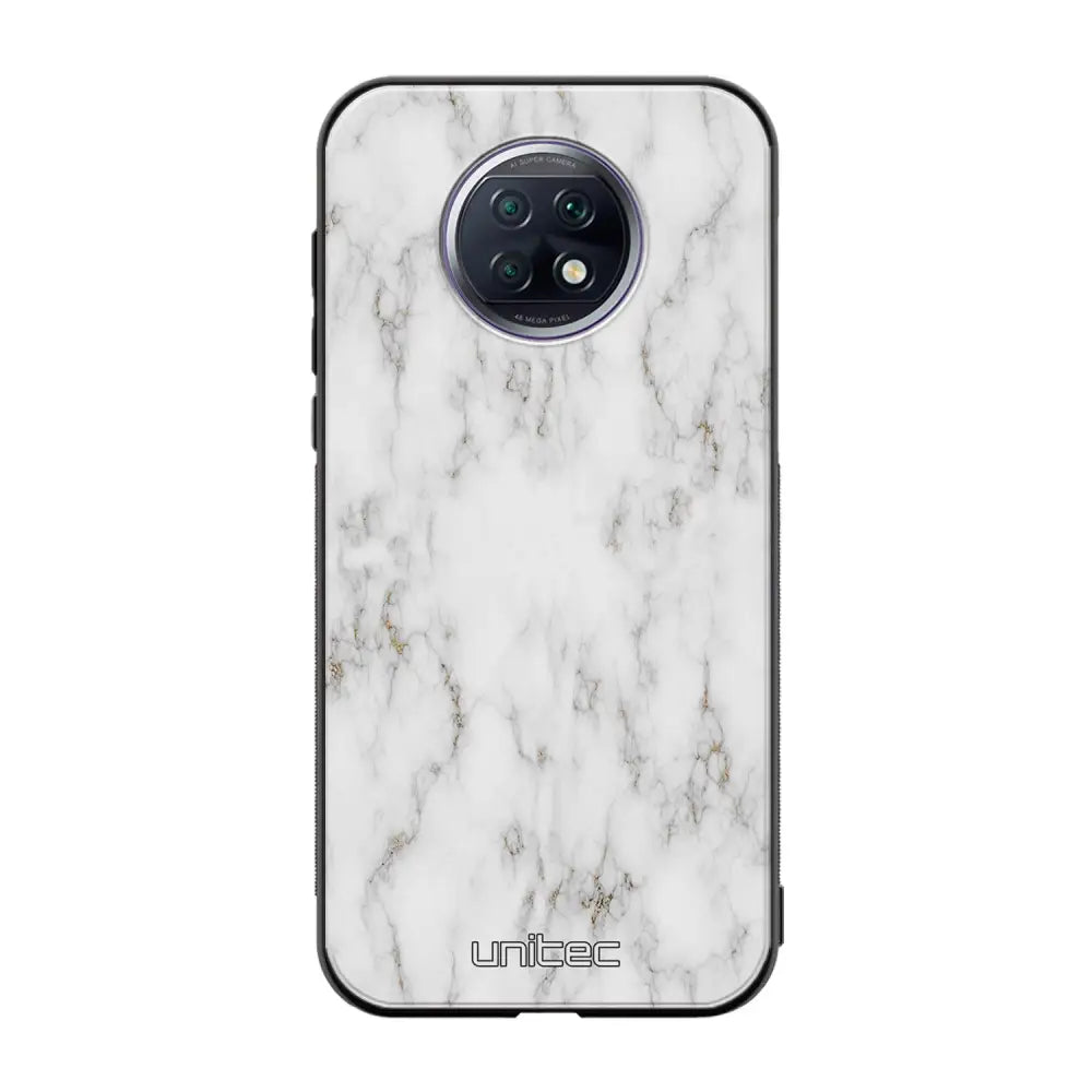 Xiaomi Redmi Note 9T marmori suojakuoret - White Marble - Ei
