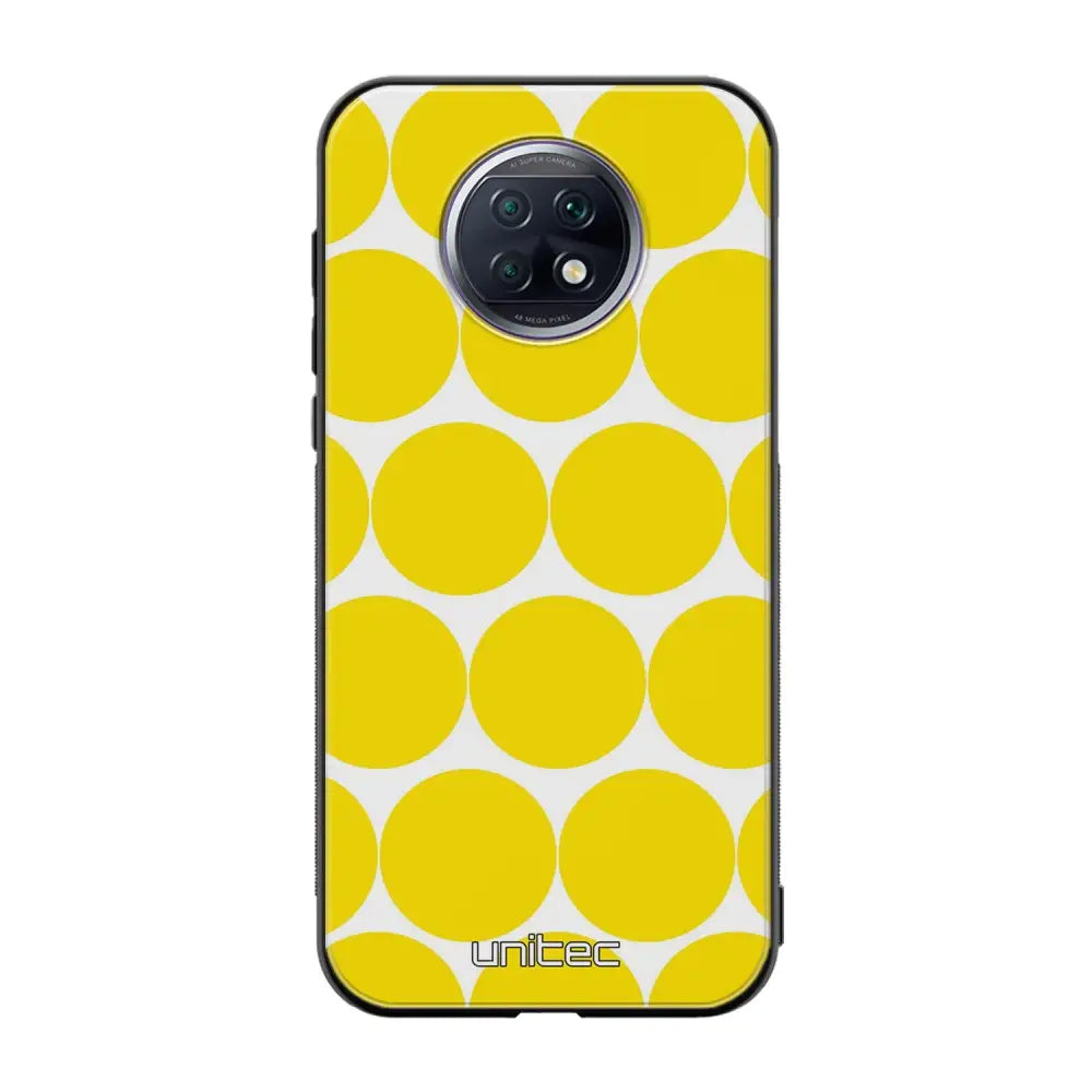 Xiaomi Redmi Note 9T pallo suojakuoret - Keltainen Pallo - Ei