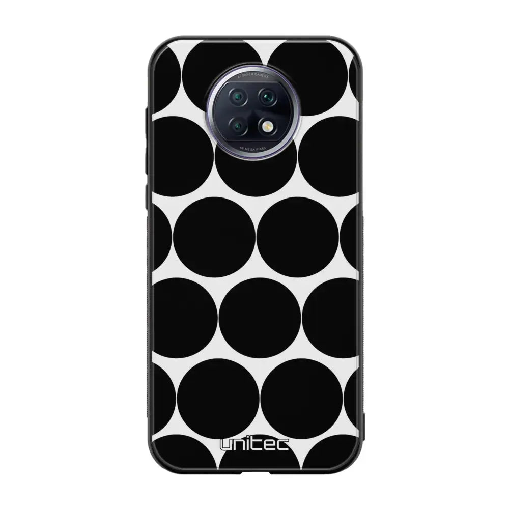 Xiaomi Redmi Note 9T pallo suojakuoret - Musta Pallo - Ei